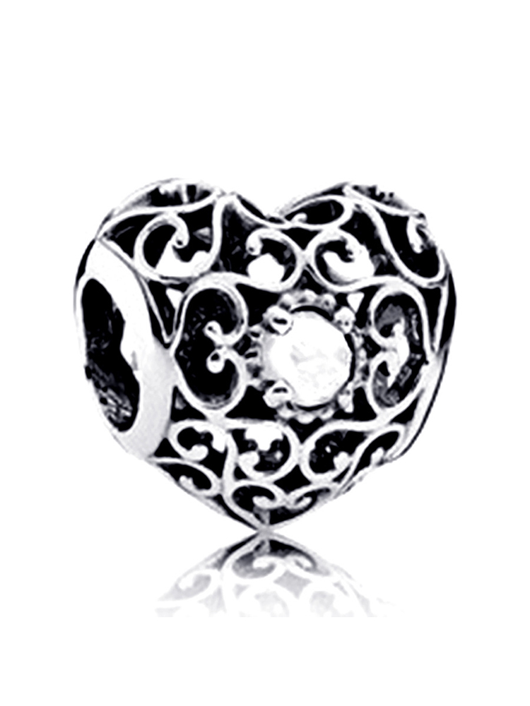 Love Series Alloy Beads