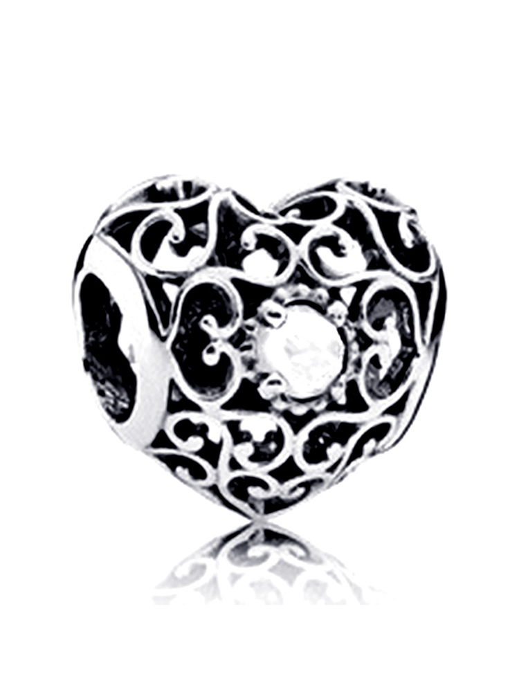 Love Series Alloy Beads