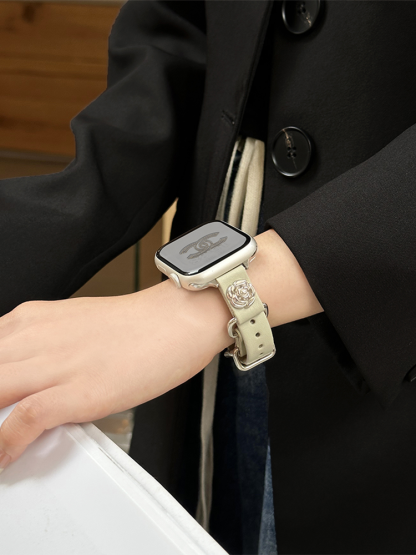 Punk Rivets Leather Band