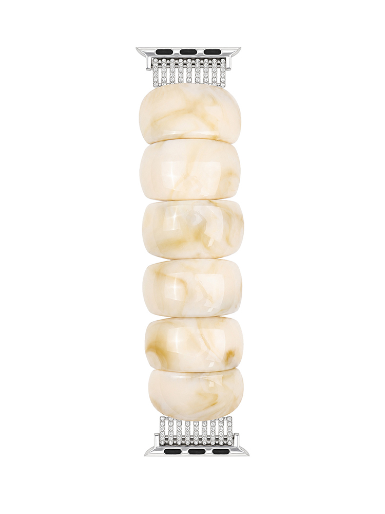 Tie-dye Effect Resin Beads Band for Apple Watch