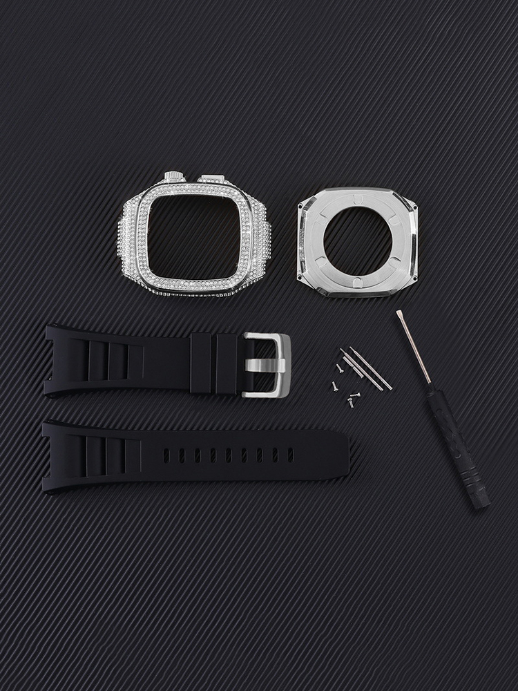 Gypsophila Full of Diamonds Retrofit Kit for Apple Watch