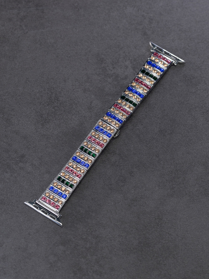 Starry Sky Colored Diamond Stainless Steel Band