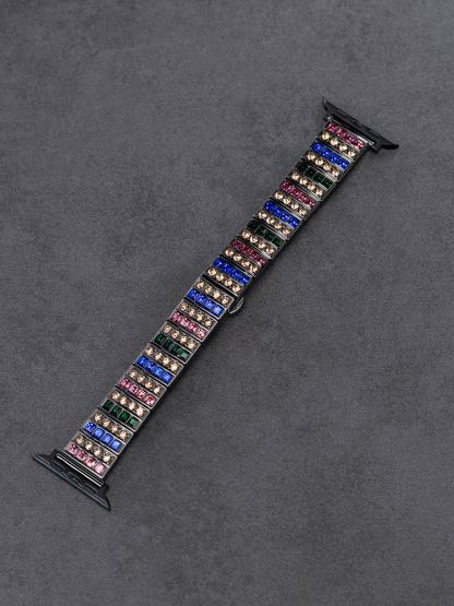 Starry Sky Colored Diamond Stainless Steel Band