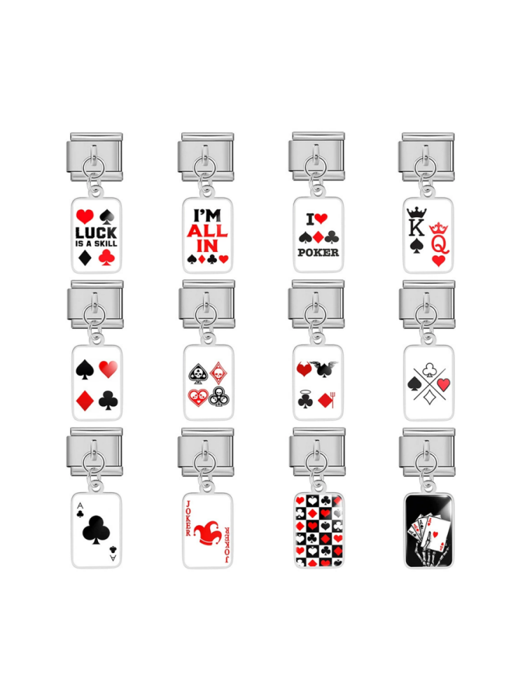 Poker Pendant Modular Charm