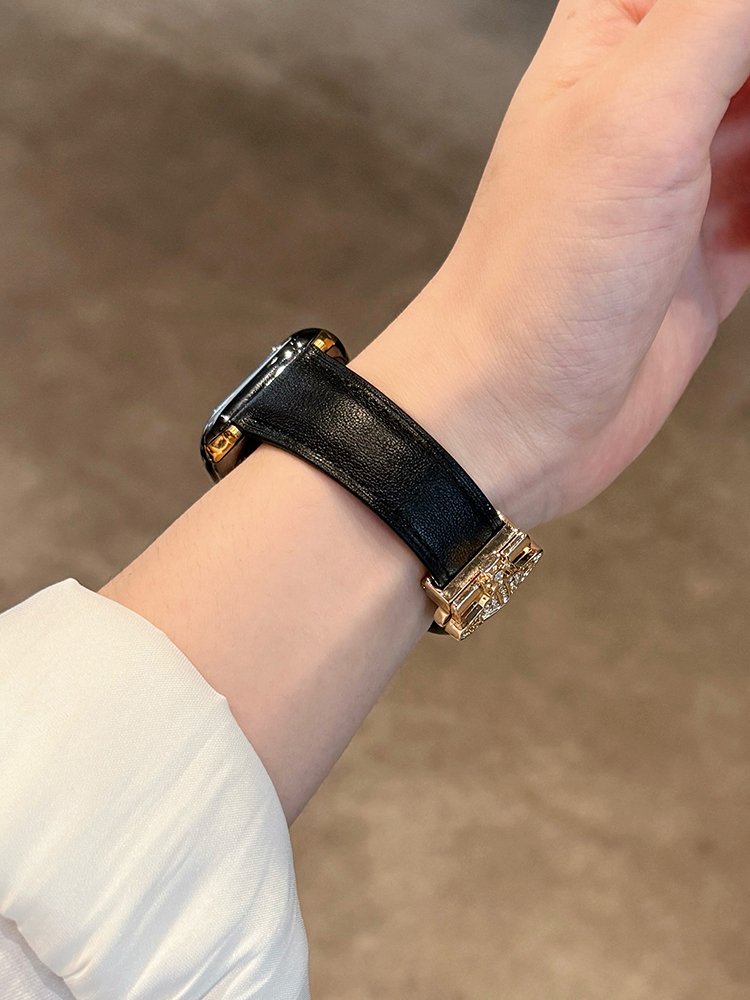 Saturn Magnetic Leather Band