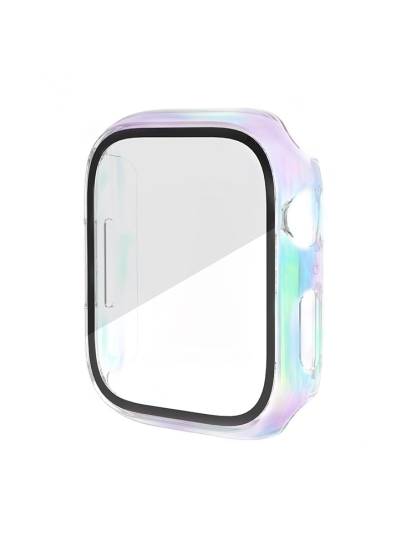 Colorful Electroplated PC Protective Case with Protective Film