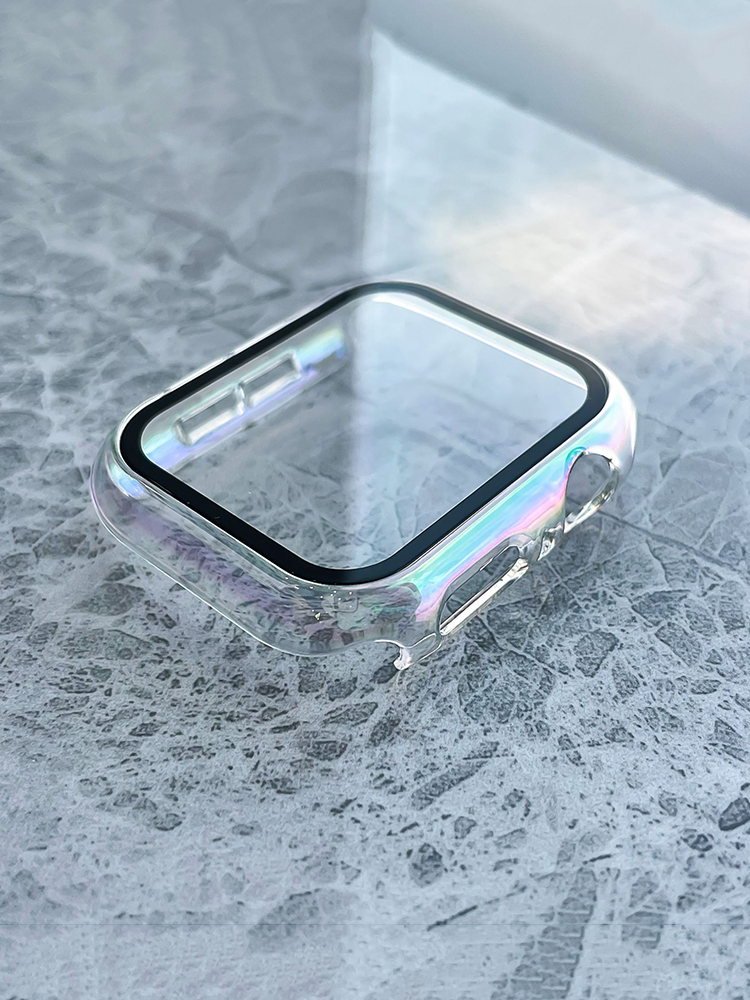 Colorful Electroplated PC Protective Case with Protective Film