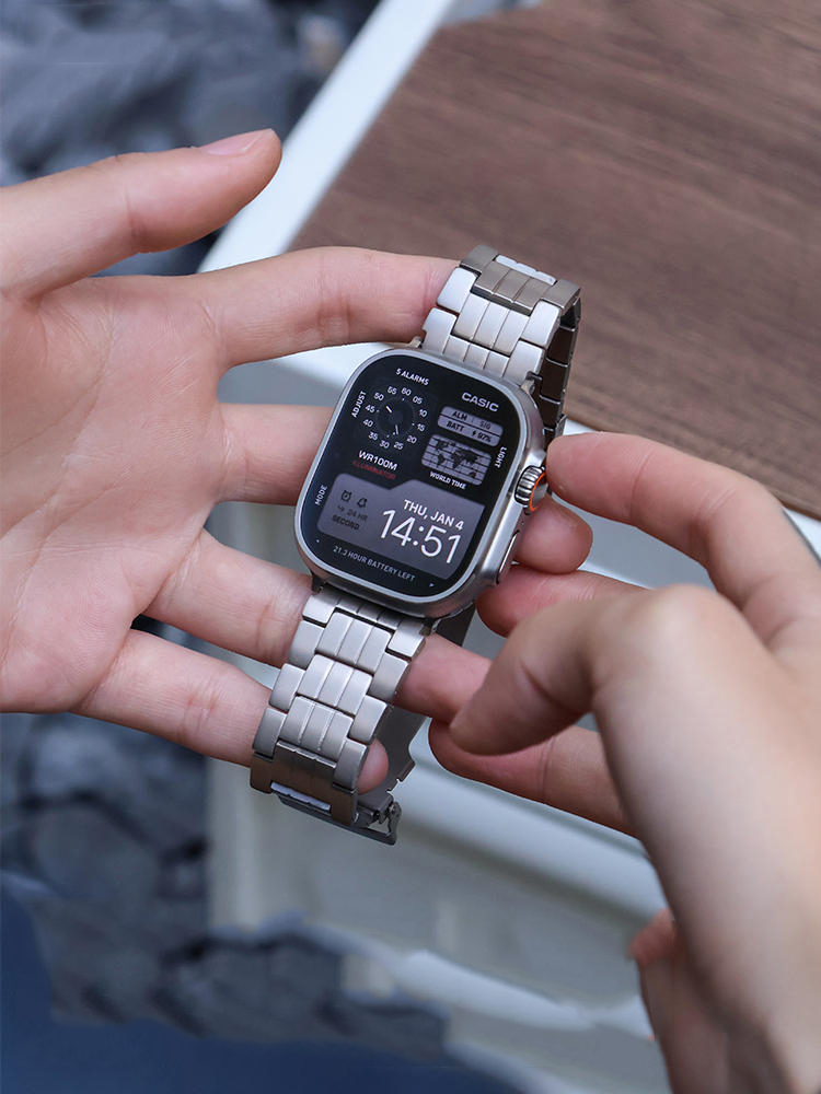 3-link Titanium Alloy Steel Band