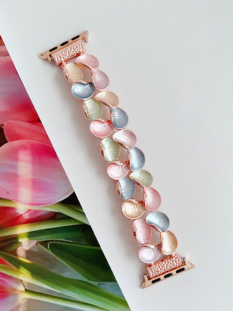 Shell Stitching Stainless Steel Band