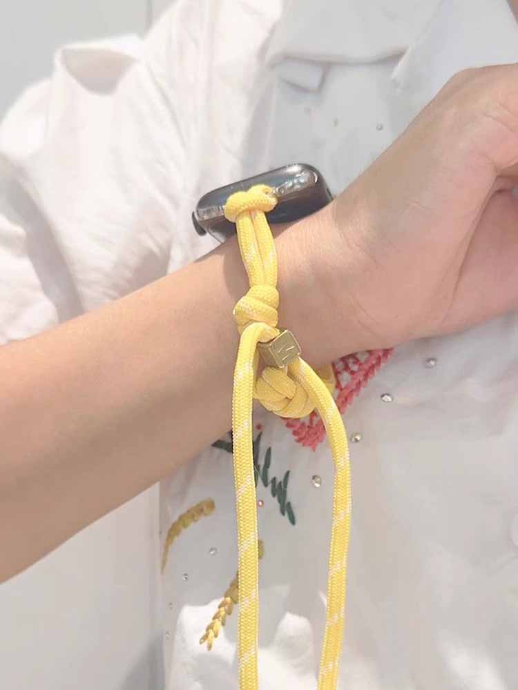 Custom Letters Nylon Rope Band