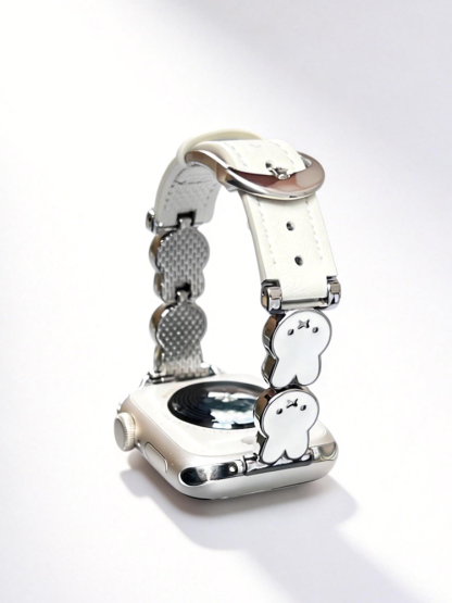 Easter Series Bunny Leather Band for Apple Watch