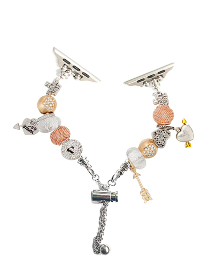 Cupid's Arrow Crystal Beaded Band