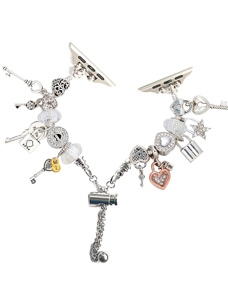 Various Keys Crystal Beaded Band