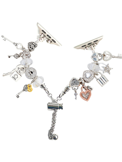 Various Keys Crystal Beaded Band