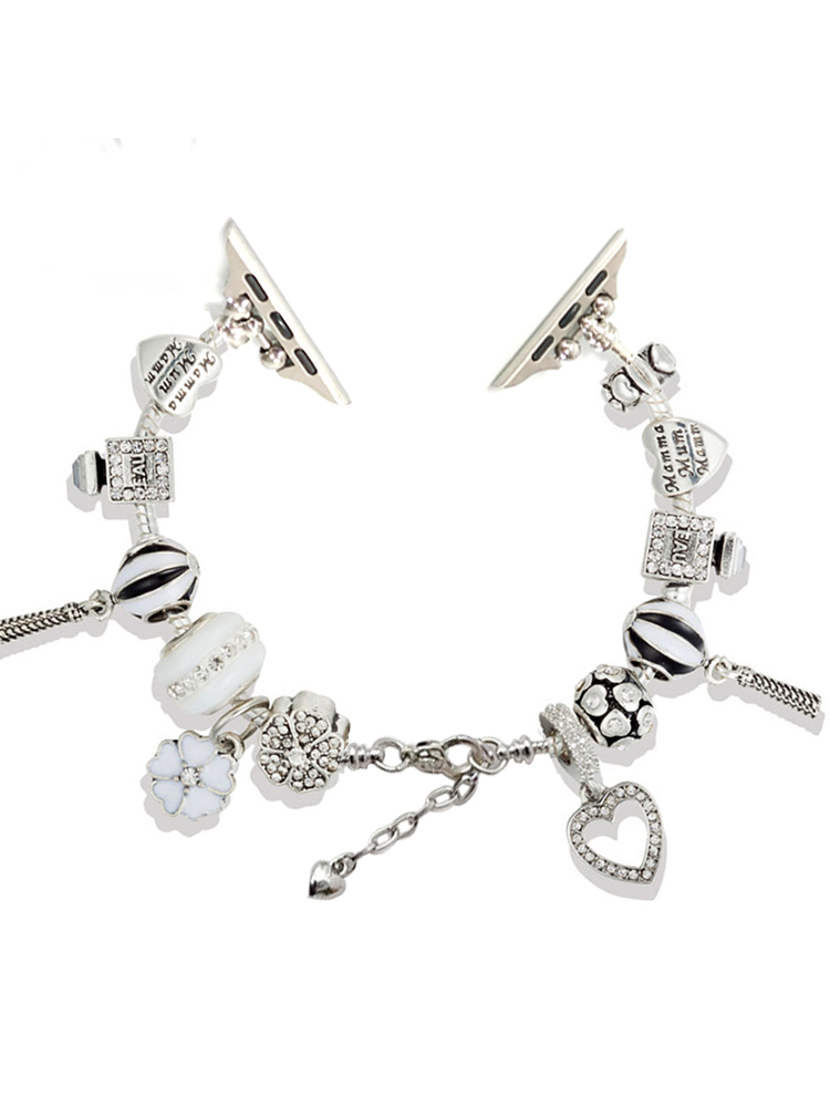 Perfume Bottle Crystal Beaded Band