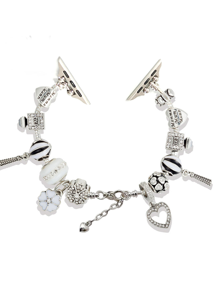 Perfume Bottle Crystal Beaded Band