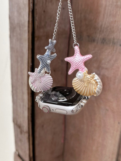 Summer Spray Color Chain Stainless Steel Band-Tatan Band