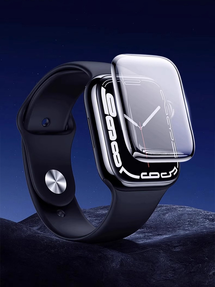 3D Curved Edge Full Coverage Apple Watch Screen Protector HD Film