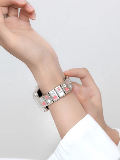 Poker Stainless Steel Band