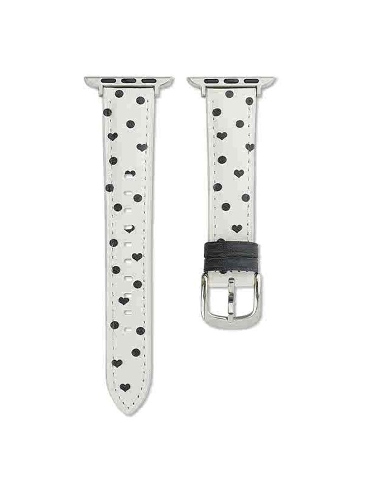 Polka Dot Love Leather Band