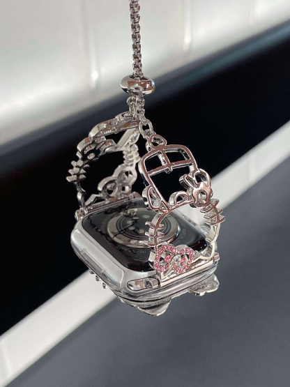 Kitty Bracelet Stainless Steel Band