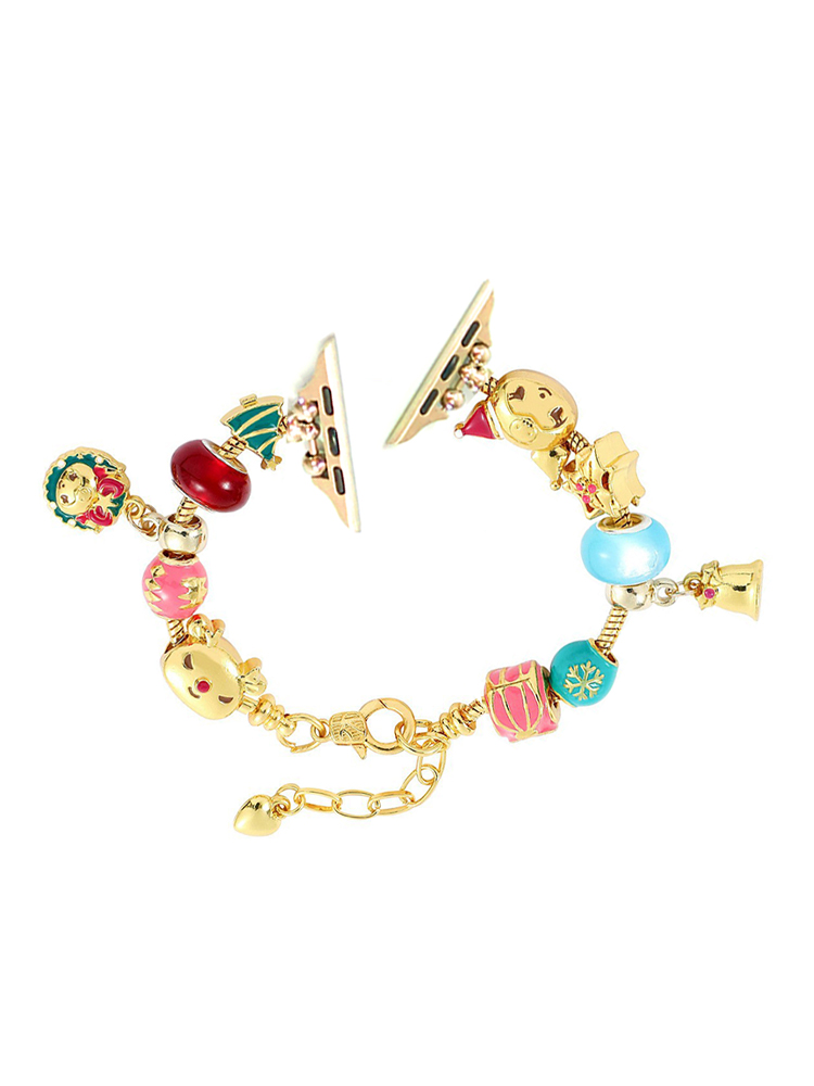 Christmas Kuromi Crystal Beaded Band