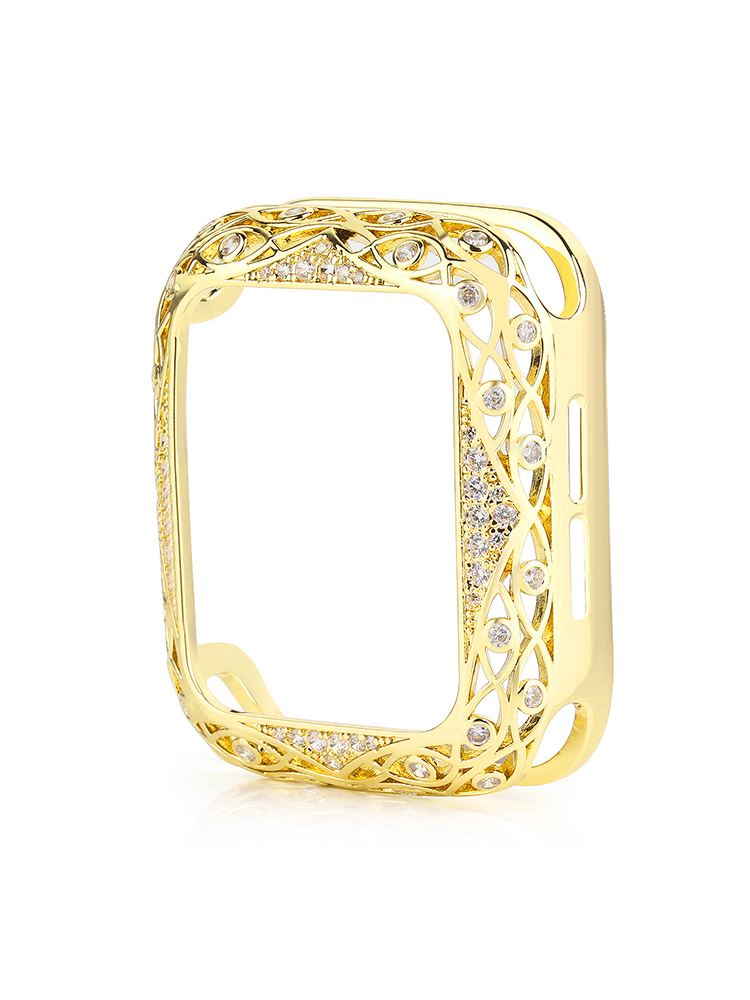 Hollow Diamond Metal Protective Case