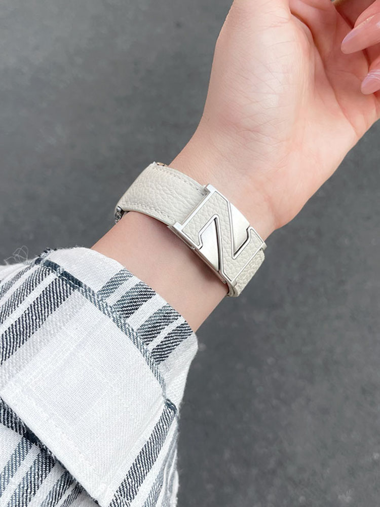 Z Letter Magnetic Leather Band