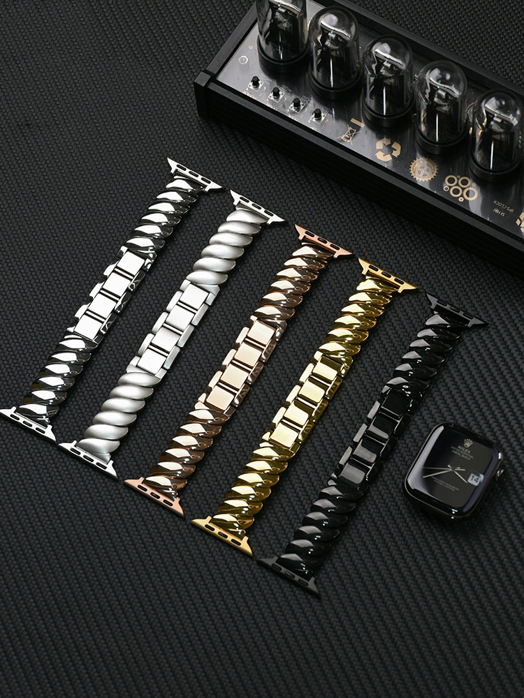 Twist Shape Stainless Steel Band