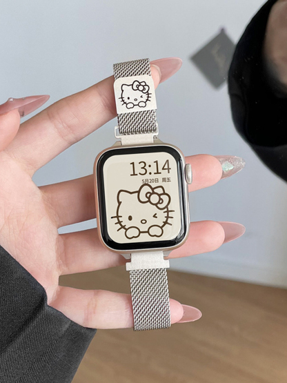 Kitty Slim Milanese Stainless Steel Band