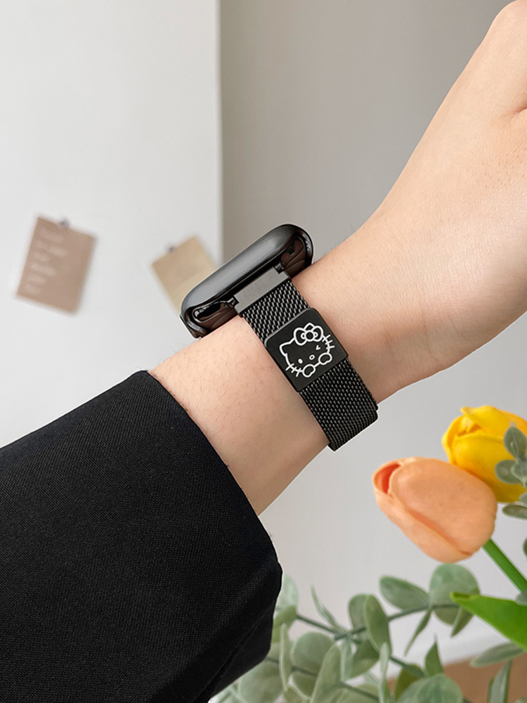 Kitty Slim Milanese Stainless Steel Band