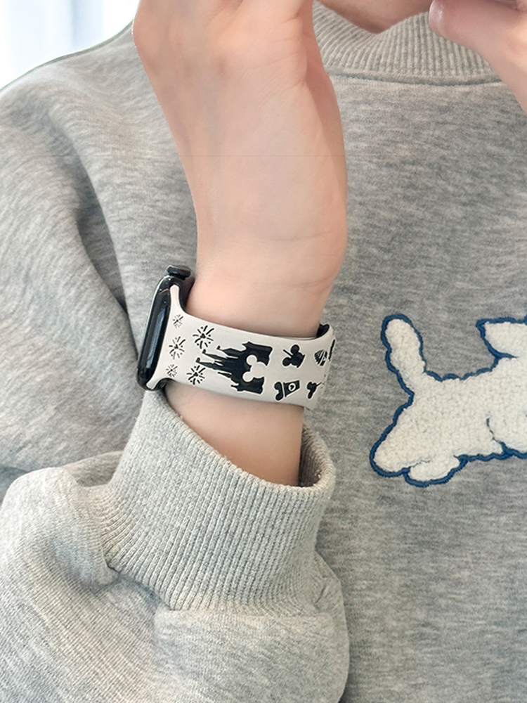 Mickey Castle Silicone Band for Apple Watch