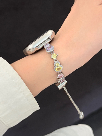 Gourd Zircon Metal Band for Apple Watch