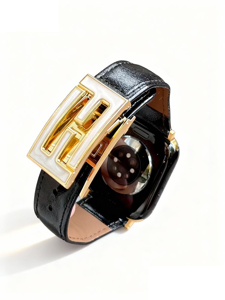 FF Magnetic Buckle Leather Band for Apple Watch