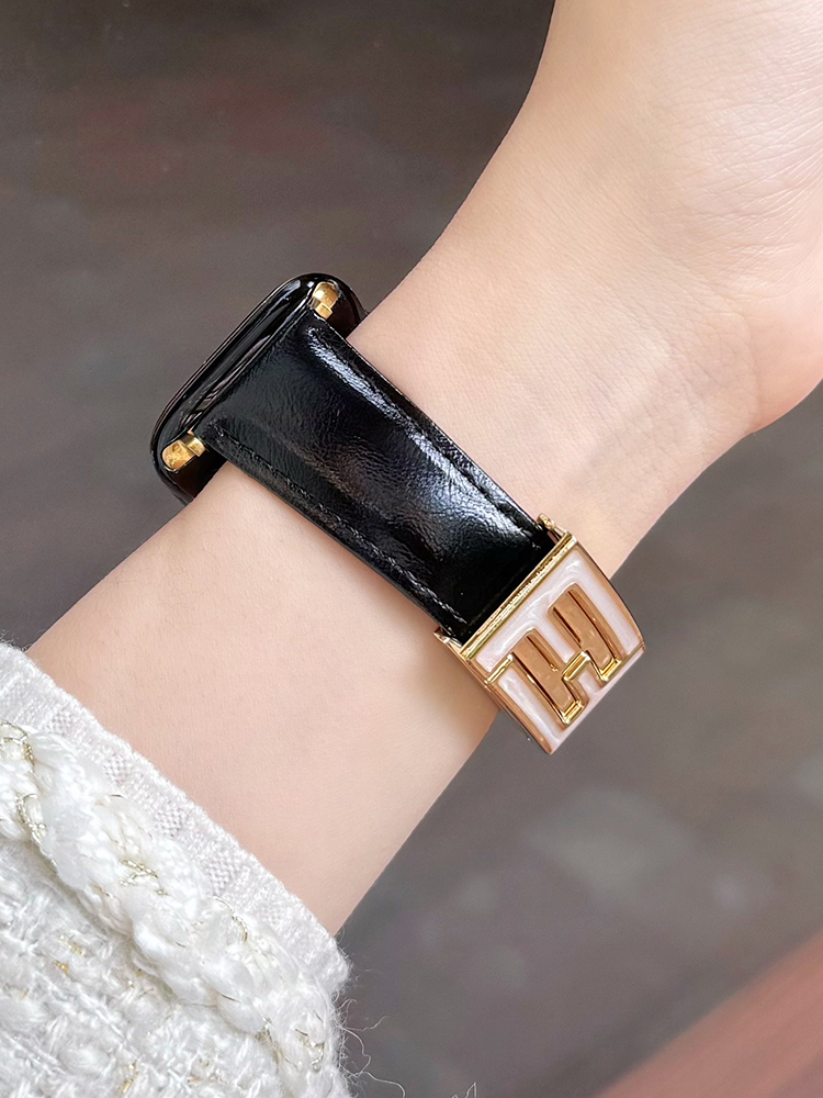FF Magnetic Buckle Leather Band for Apple Watch