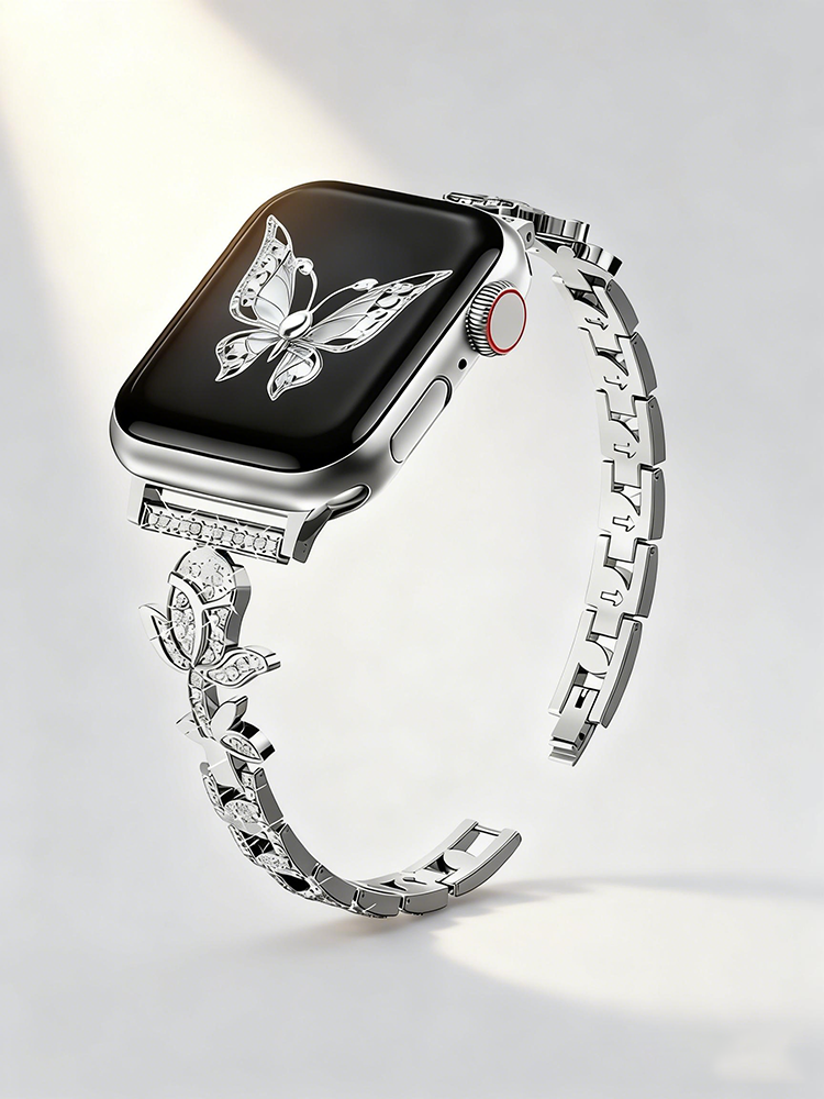 Rose Diamond Metal Band for Apple Watch - Tatanband