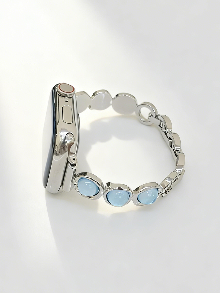 Aurora Iridescent Beads Metal Band for Apple Watch | Tatanband