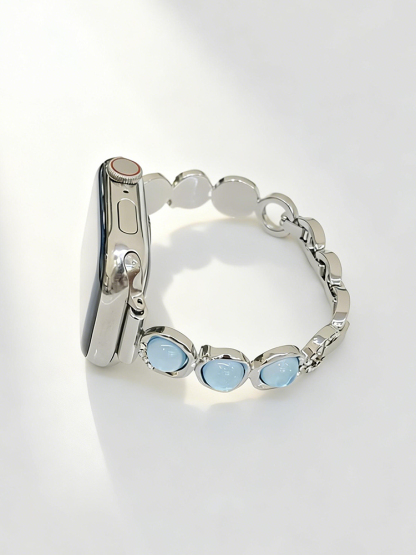 Aurora Iridescent Beads Metal Band for Apple Watch