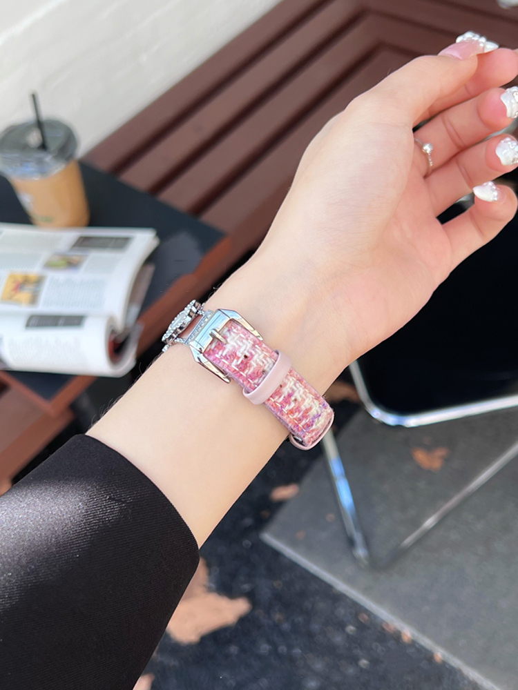 Four-leaf Clover Woolen Leather Band