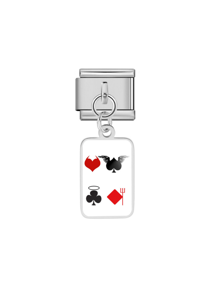 Poker Pendant Modular Charm
