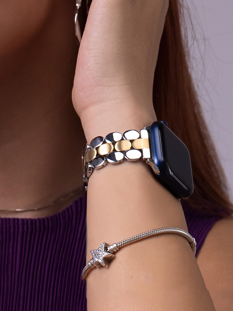 Scale-style Design Stainless Steel Band for Apple Watch