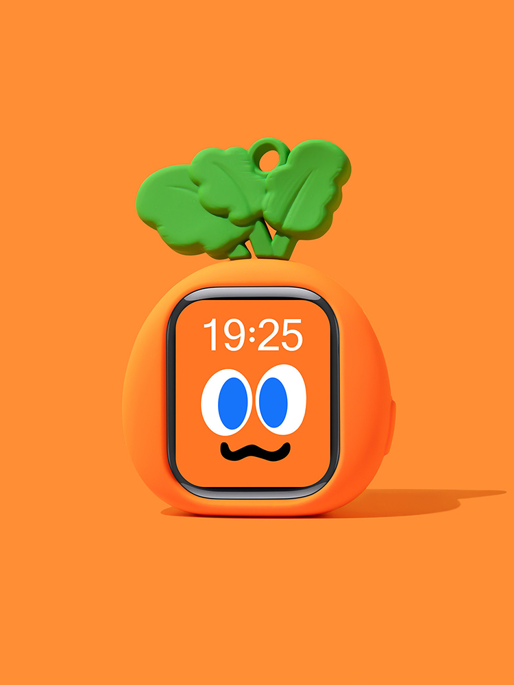 Fruit Decoration Silicone Protective Case for Apple Watch