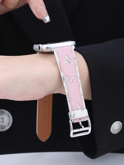 Butterfly Pattern Leather Band