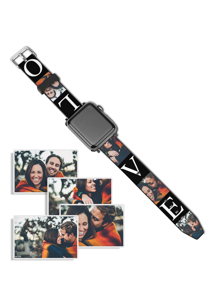 Custom Apple Watch Band Love Photo Template