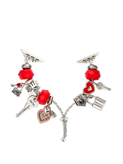 Key Lock Crystal Beaded Band