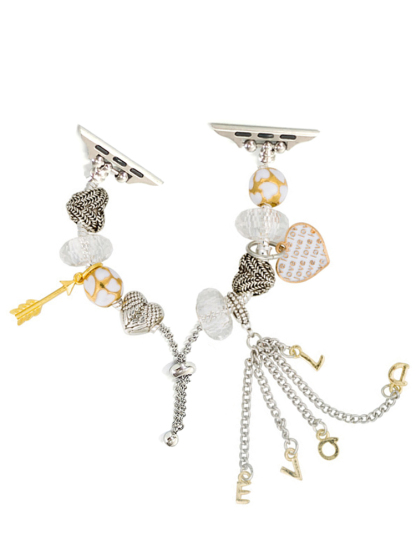 Cupid's Arrow Crystal Beaded Band