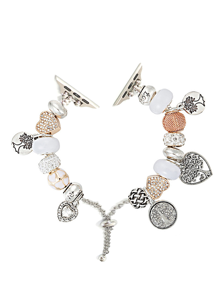 World Tree Crystal Beaded Band