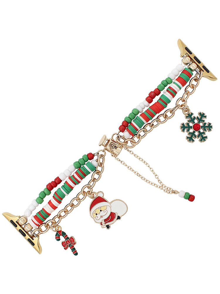 Christmas 3 Chain Stainless Steel Band