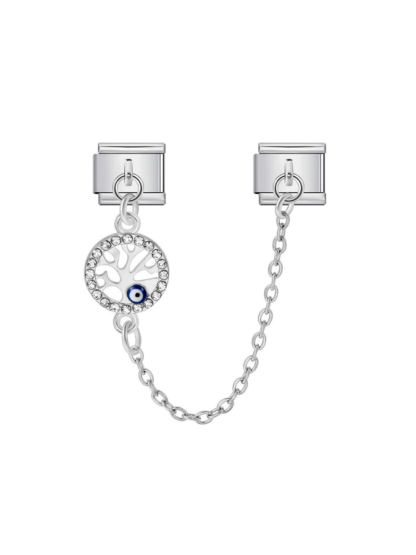 Evil Eye Chain Pendant Modular Charm