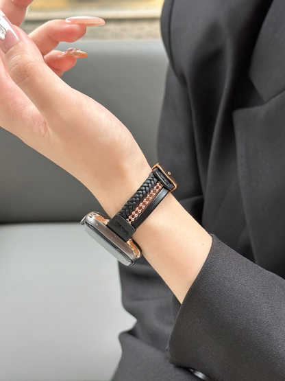 Novel Beads with Leather Band